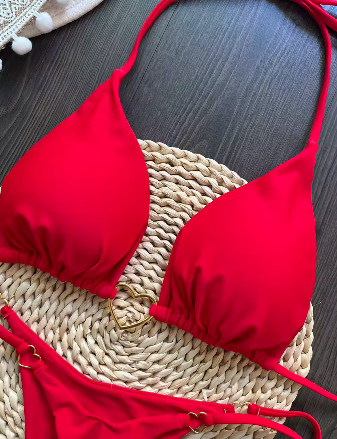 The Lady in Red: Bikini Edition