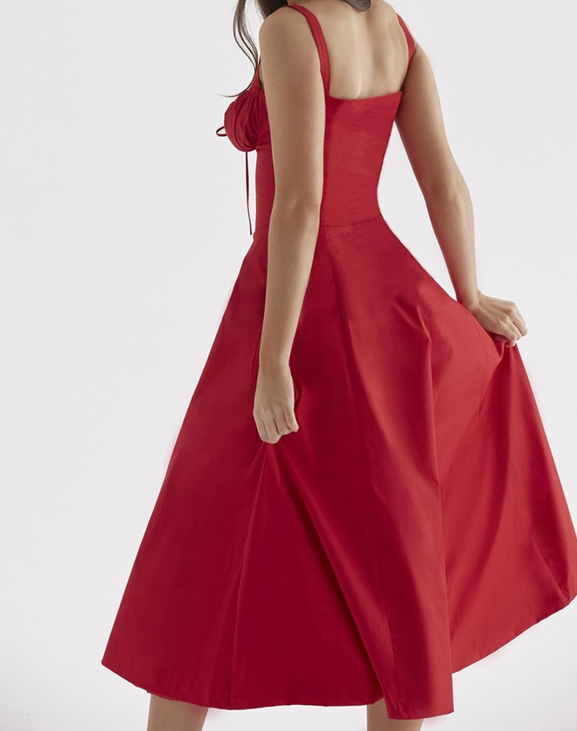 Crimson rose cami dress