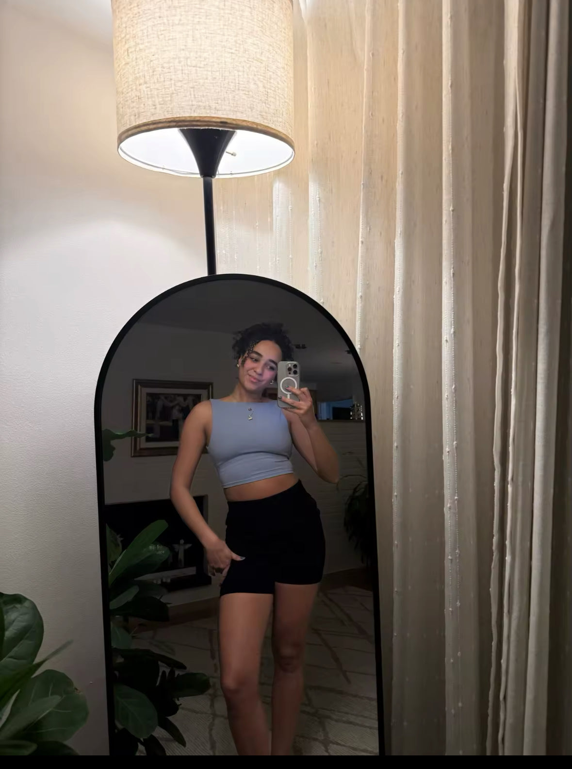 The Sculpted Flow Contour Crop Top