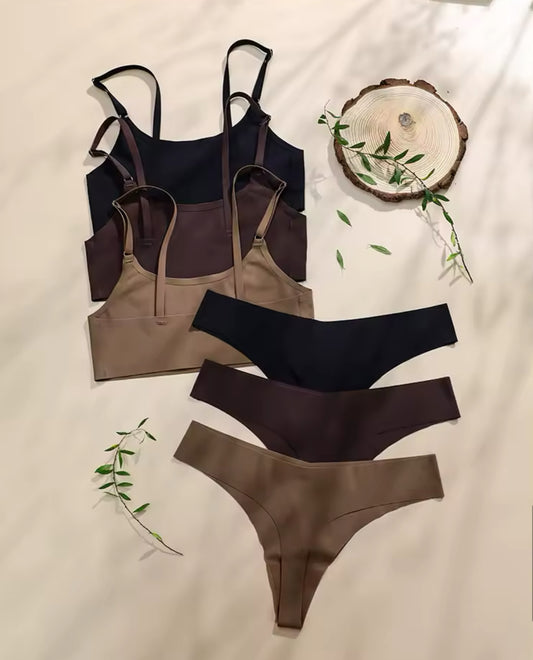 Milk brown Barely bae set