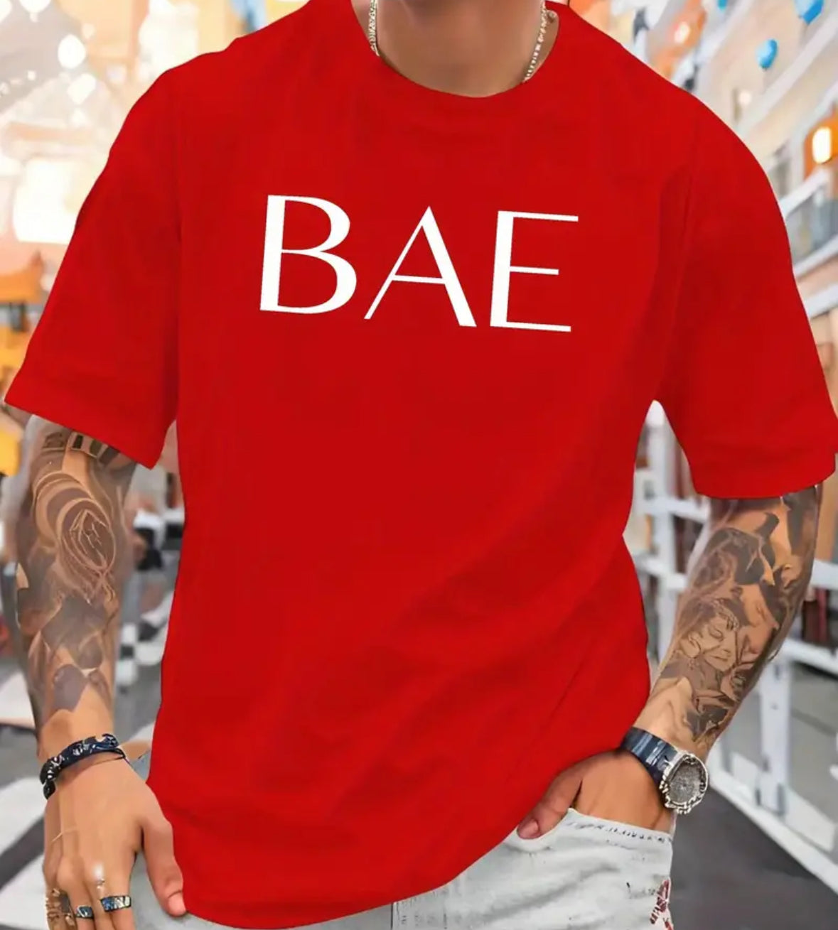 Men’s cut BAE TEE