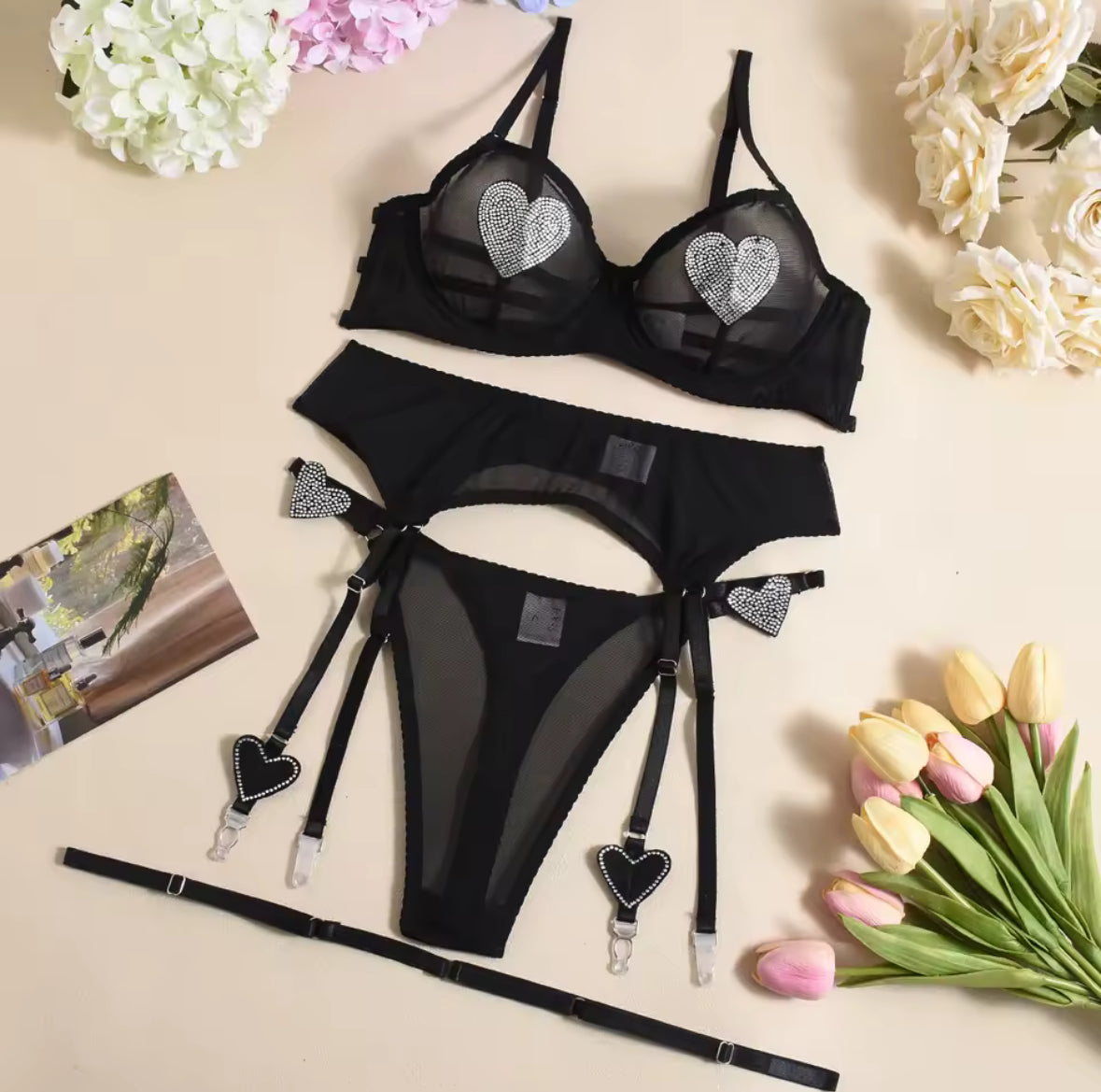 BAE Sparkle Heart Luxe Set
