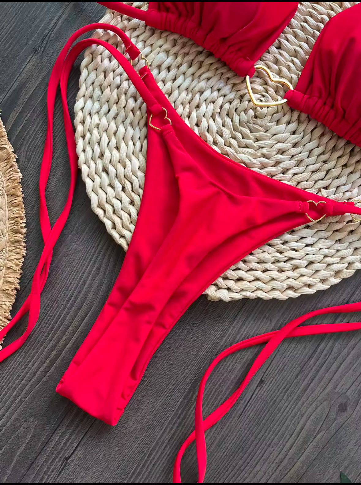 The Lady in Red: Bikini Edition