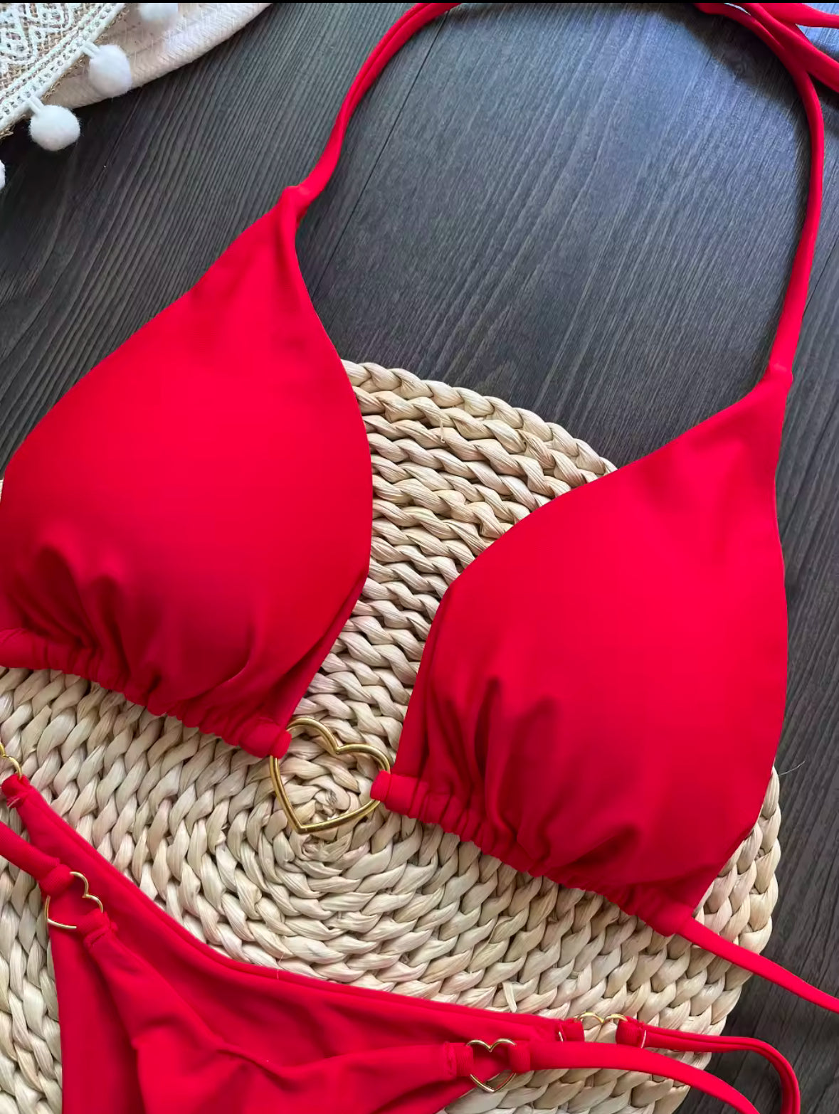 The Lady in Red: Bikini Edition